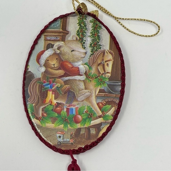 Vintage Handmade Christmas Tree Tassel  Ornament - Picture 3 of 6